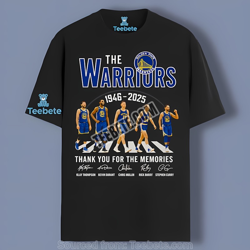 Warriors 1946 2025 Thank You For The Memories Unisex Shirt