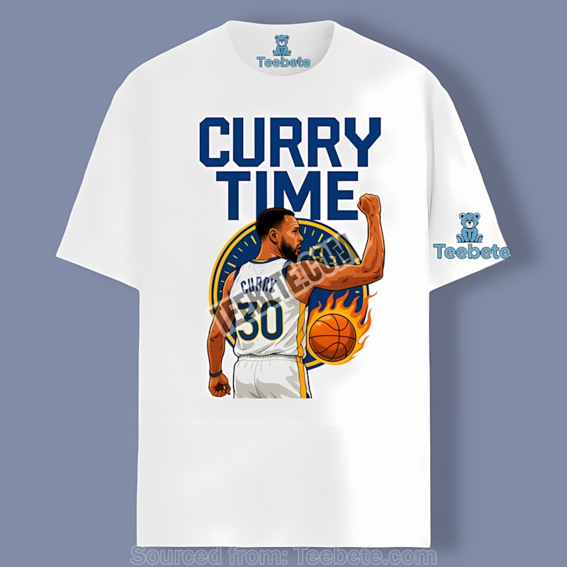 Warriors Playoffs Stephen Curry 4Th Quarter Takeover Curry Time Shirt