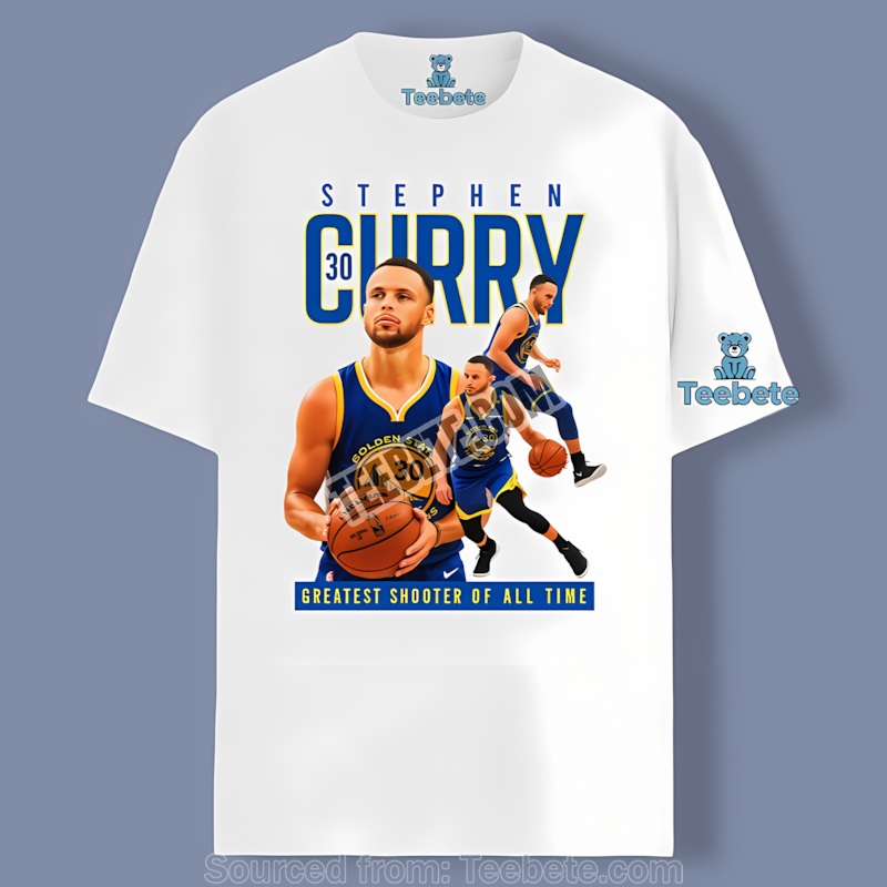 Warriors Stephen Curry Greatest Shooter Of All Time Shirt