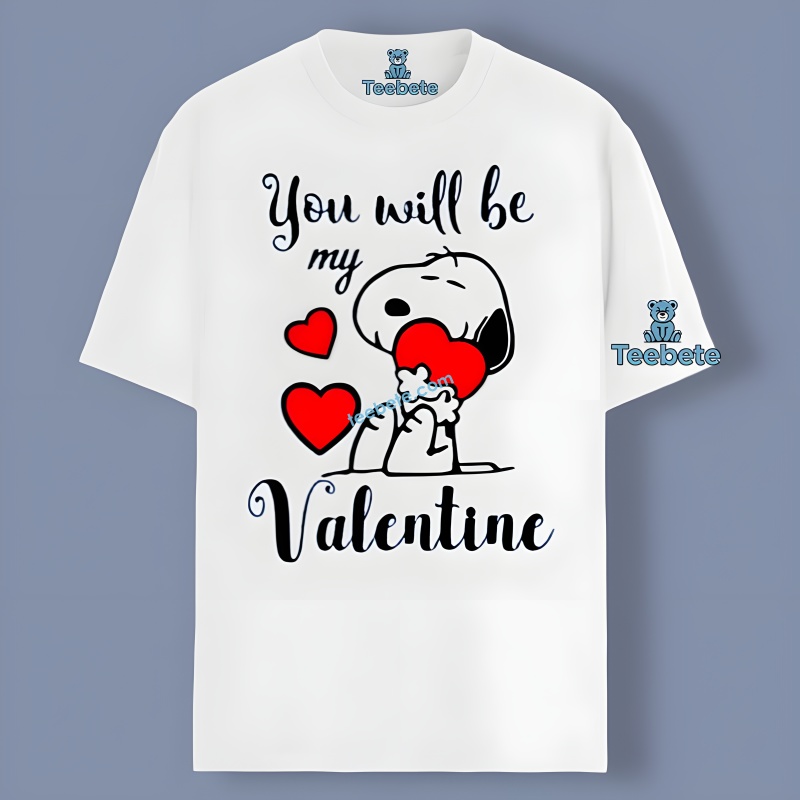 Youre Just My Type Snoopy Valentine Gift Shirt Design