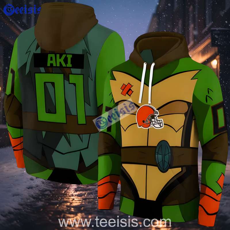 Cleveland Browns Superhero Armor 3D Hoodie Youth