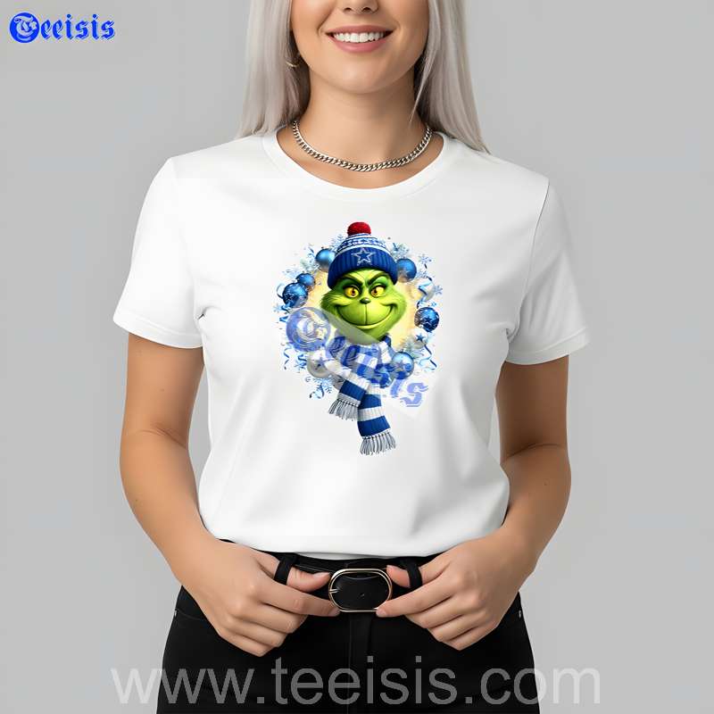 Dallas Cowboys Grinch Mom Christmas Shirt