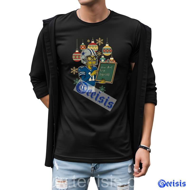 Dallas Cowboys Teacher Math Grinch Men Shirt
