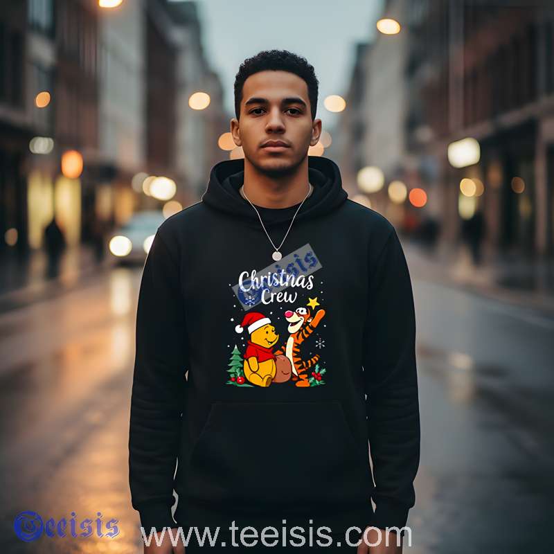 Disney Winnie the Pooh And Tigger Christmas Family Shirt image 2 Disney Winnie the Pooh And Tigger Christmas Family Shirt image 2