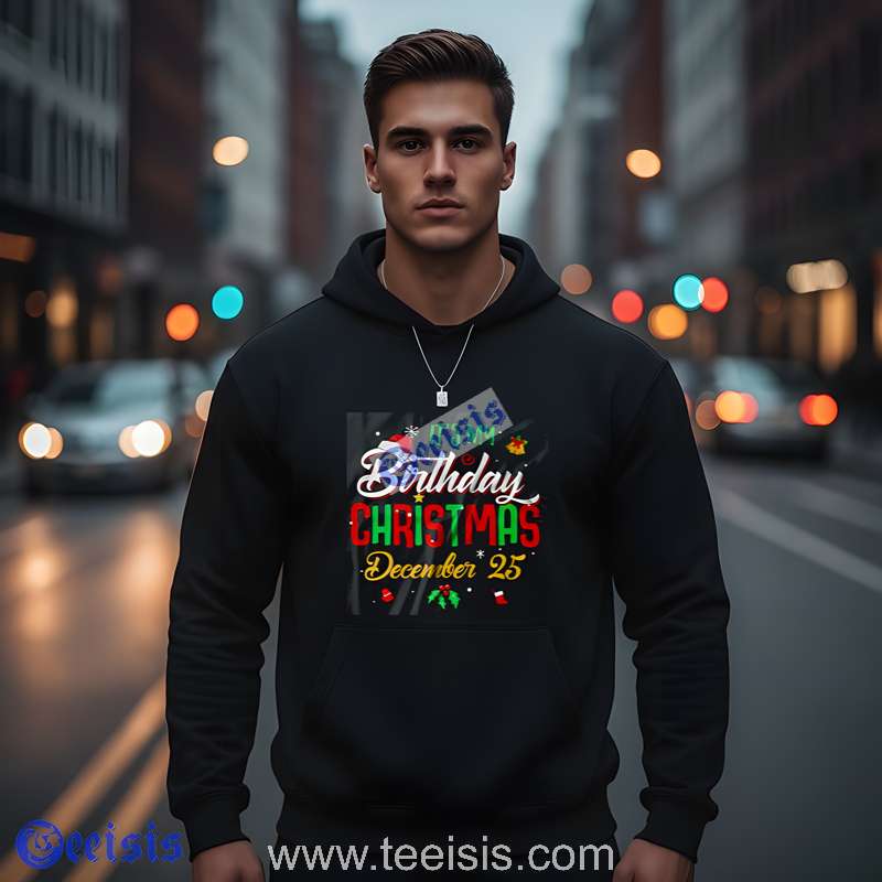 Its My Birthday Christmas December 25 Unisex Vintage Tee image 2 Its My Birthday Christmas December 25 Unisex Vintage Tee image 2