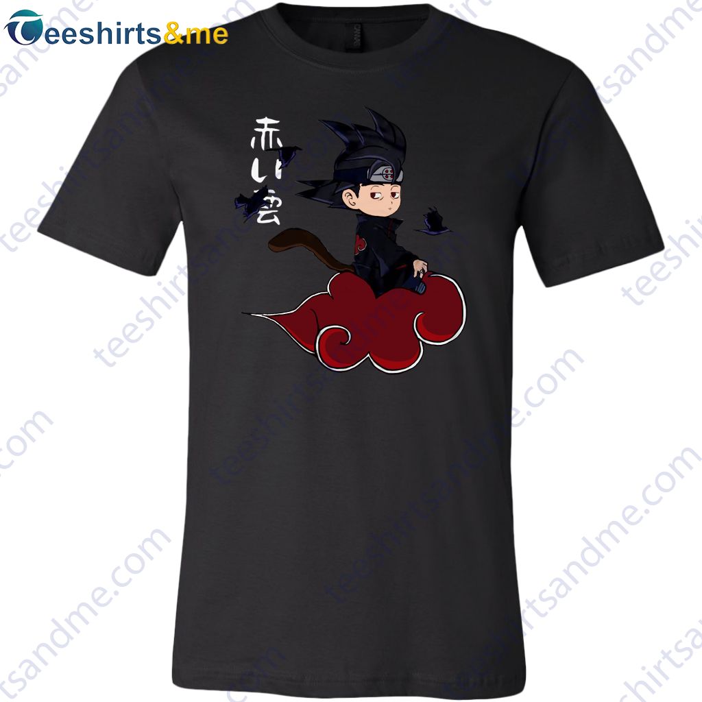 Itachi Uchiha Akatsuki Red Cloud Naruto Shirt, Gift For Fans