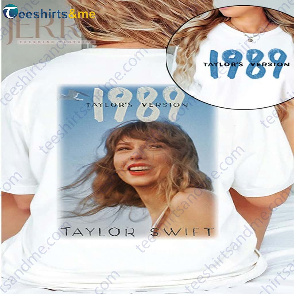 1989 Album Retro Taylor Swift T-shirt, Inspired Vintage Design