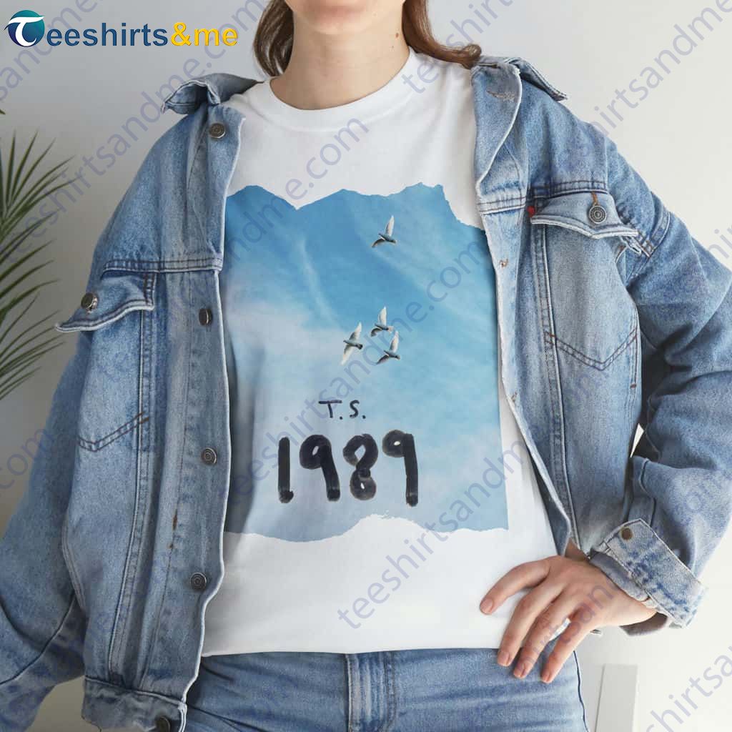 1989 Album Vintage T-shirt, Inspired Inspired for Fan Music Shirt