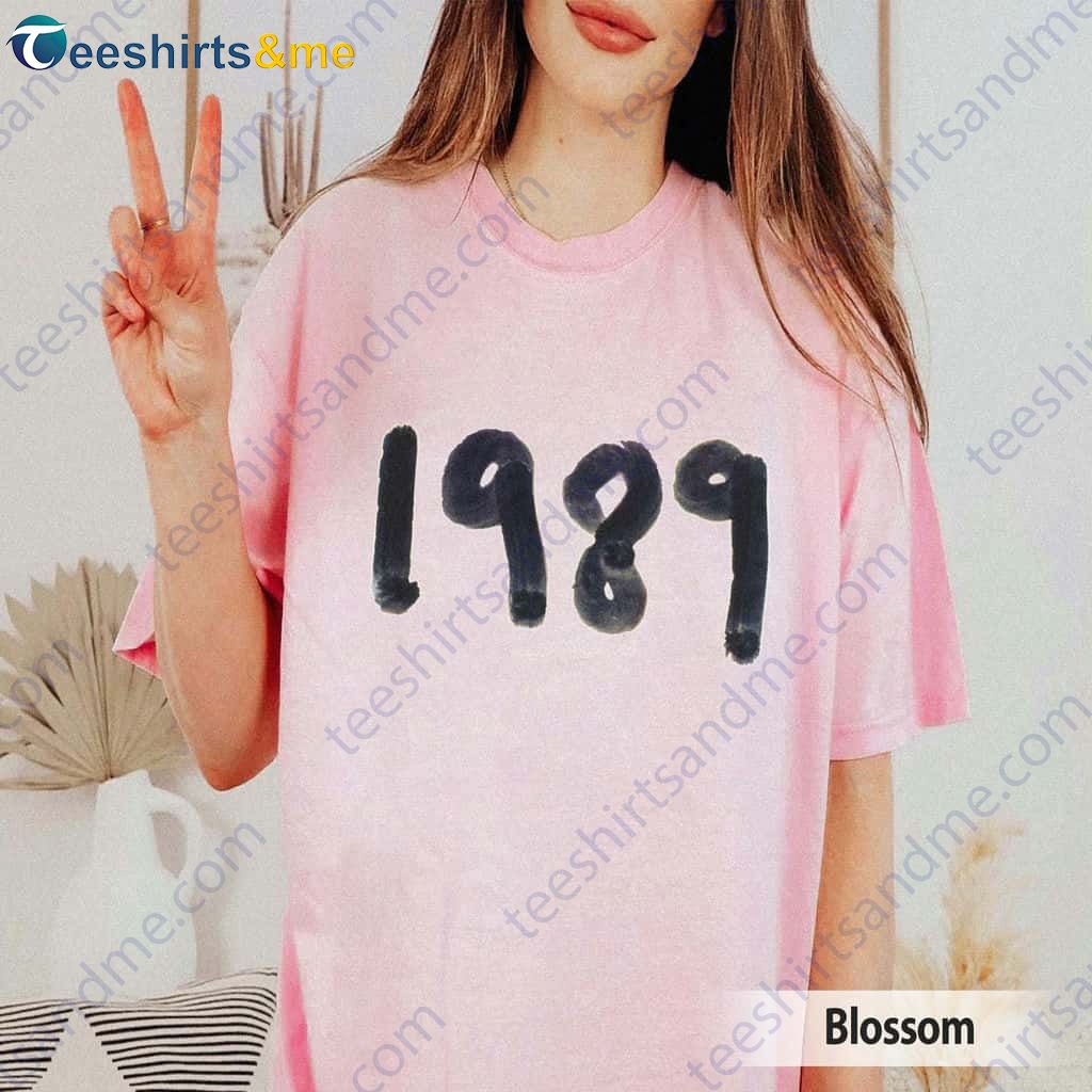 1989 Album Vintage T-shirt, Retro Taylor Swift Inspired Shirt