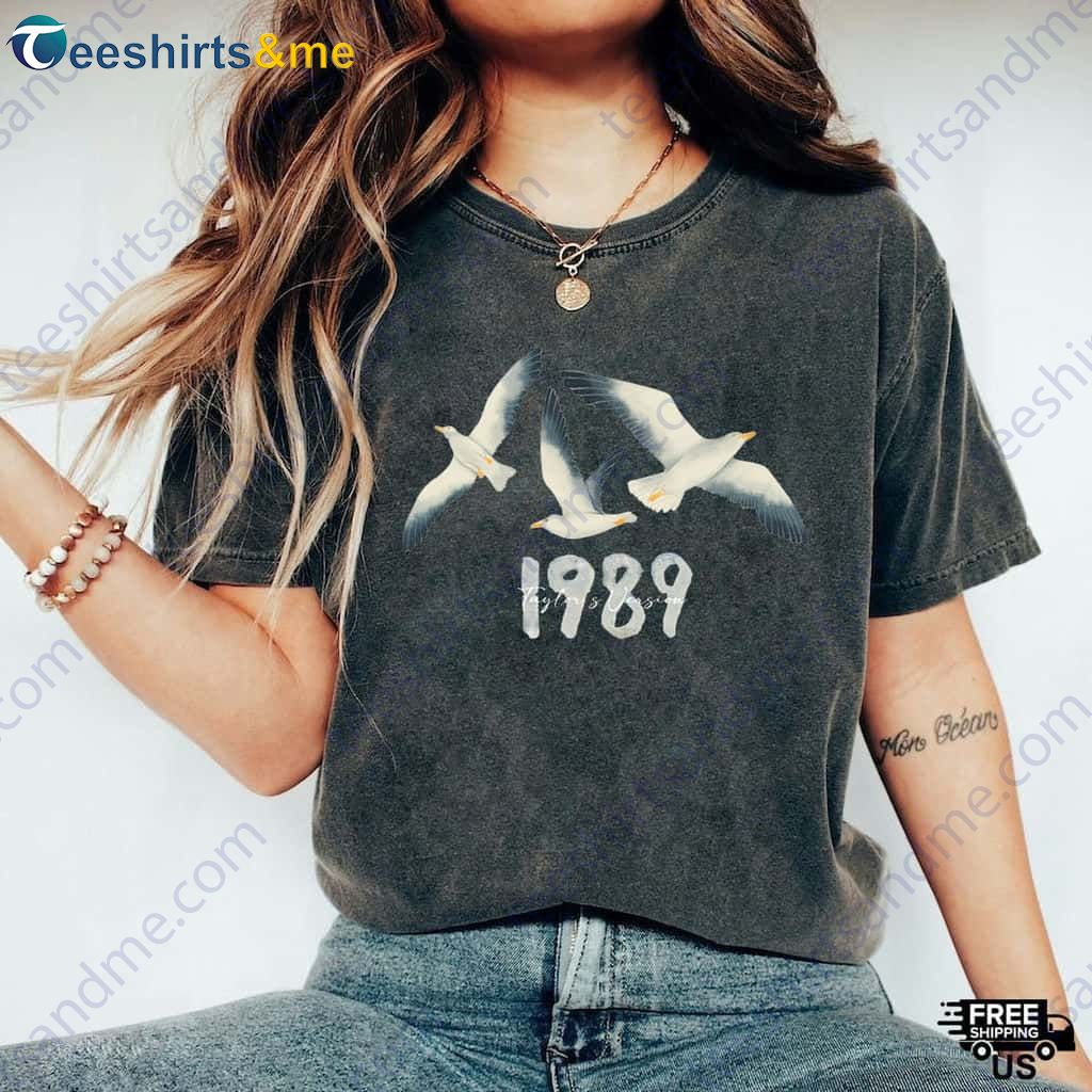 1989 Album Vintage Tee, Swift Taylor Inspired Design, Taylor’s Version