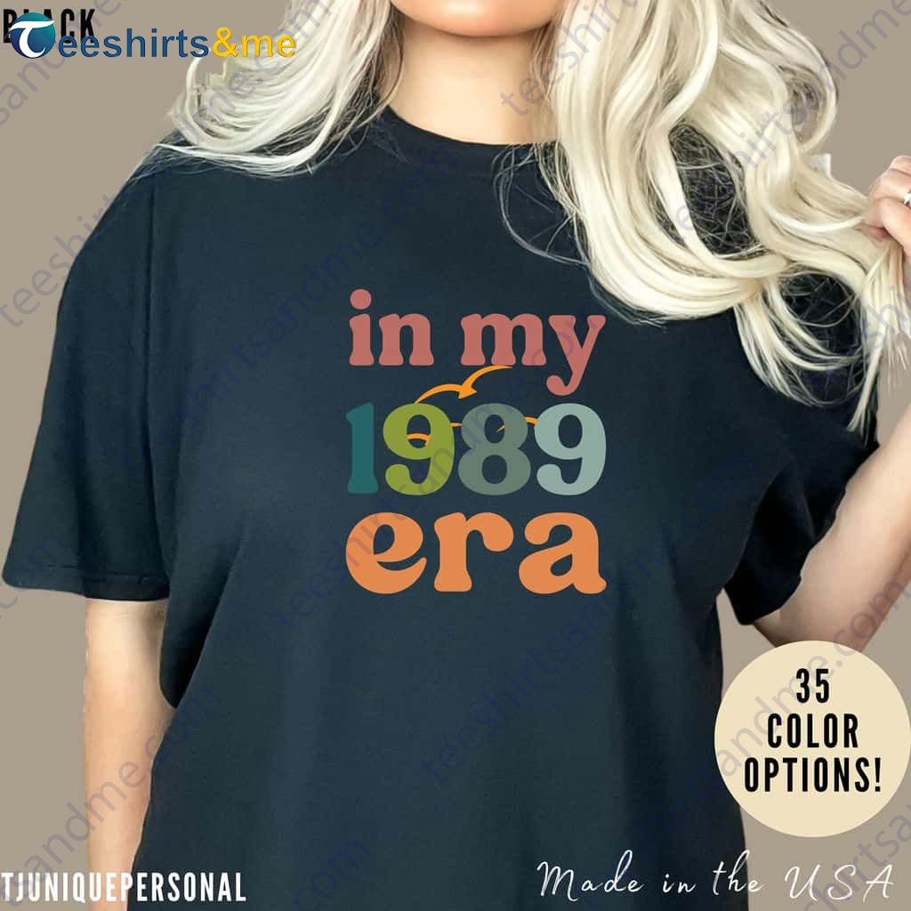 1989 Era And Seagull Taylor Shirt, Retro Swift T-shirt, Fan’s Favorite