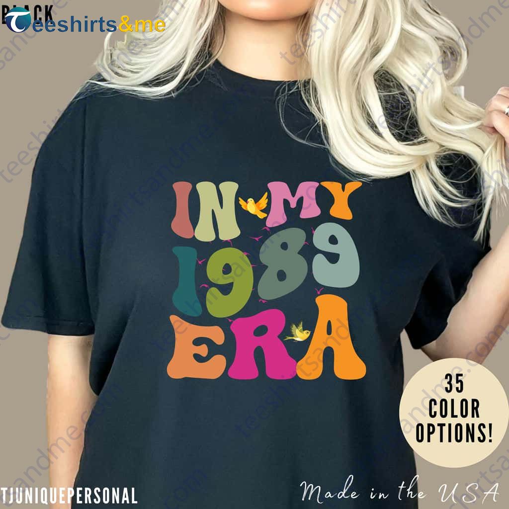 1989 Era Seagull Tee, Taylor Swift Shirt And Swiftie Gift