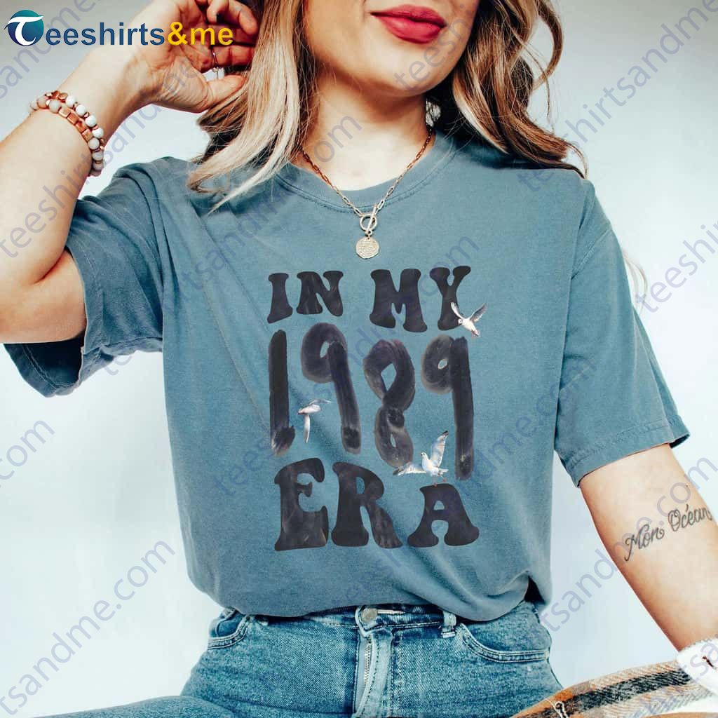 1989 Era Taylor’s Version Tee, Classic Taylor Swift Album Design