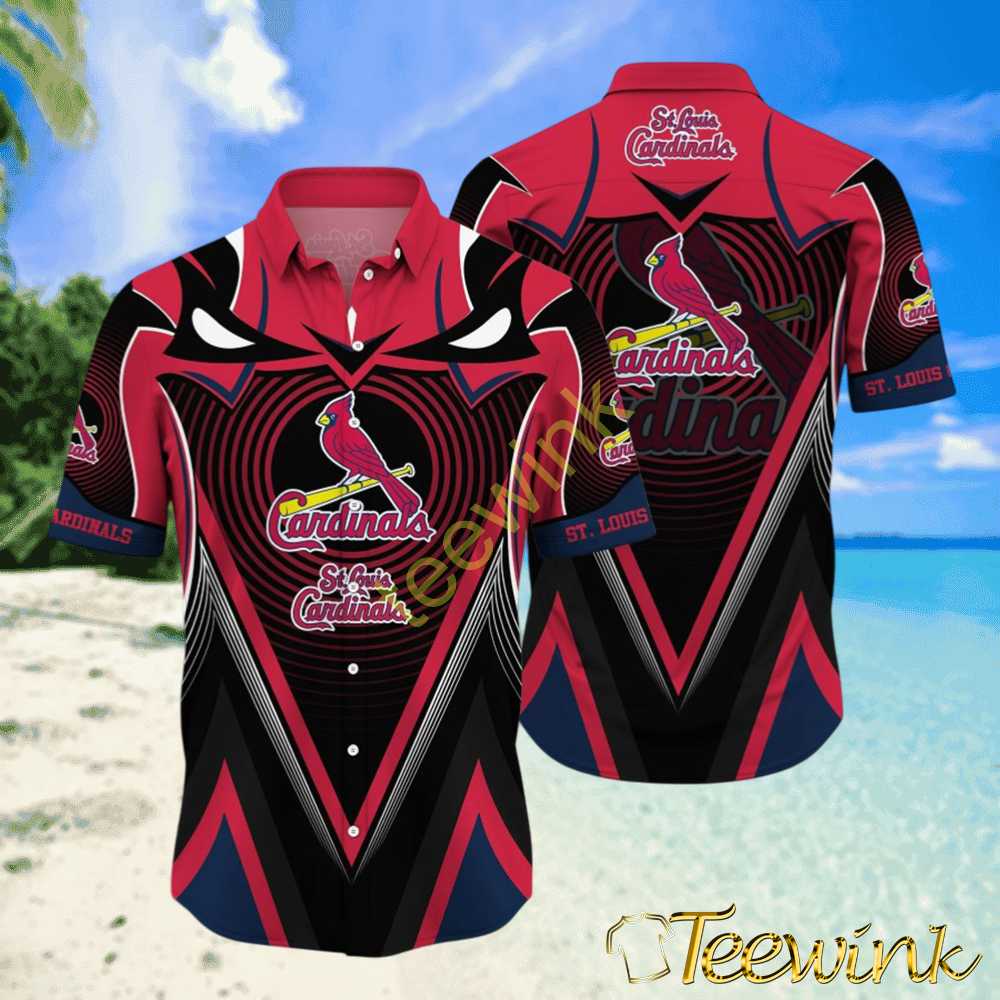 St. Louis Cardinals Coastal Breeze Hawaiian Shirt