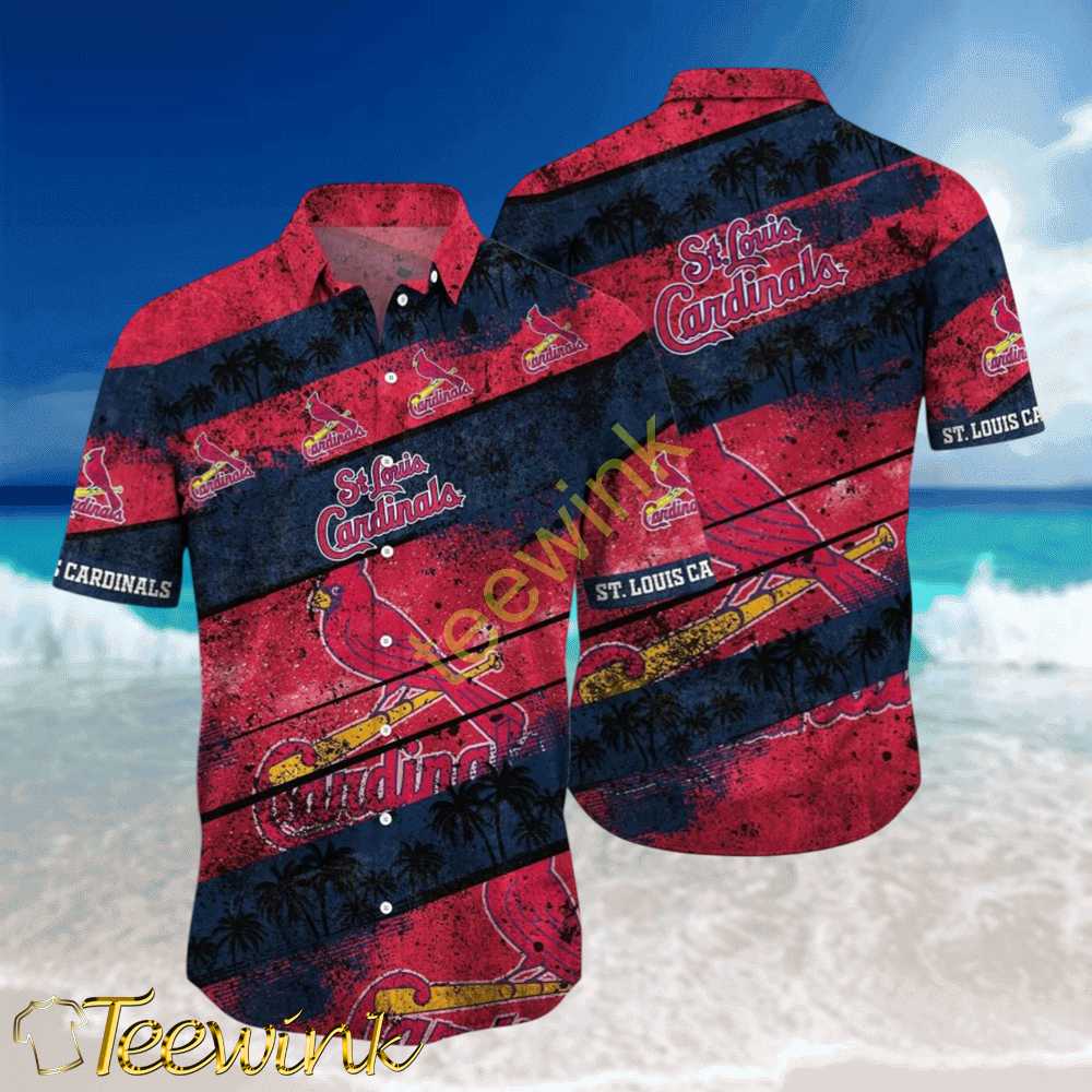 St. Louis Cardinals Retro Sunset Hawaiian Shirt