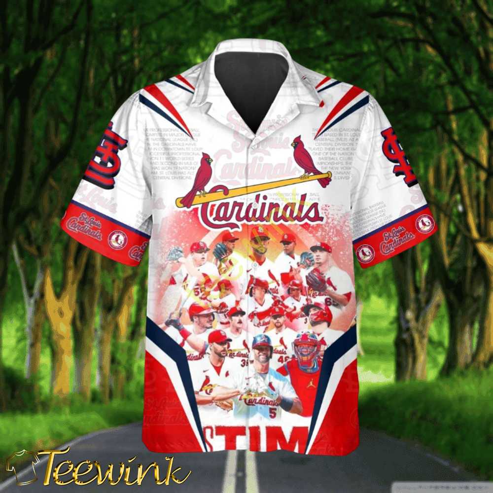 St. Louis Cardinals Team Spirit Hawaiian Shirt
