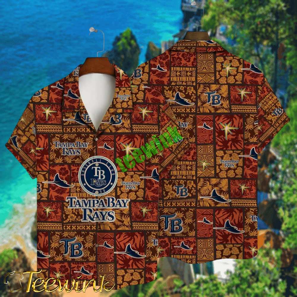 Tampa Bay Rays Island Paradise Hawaiian Shirt