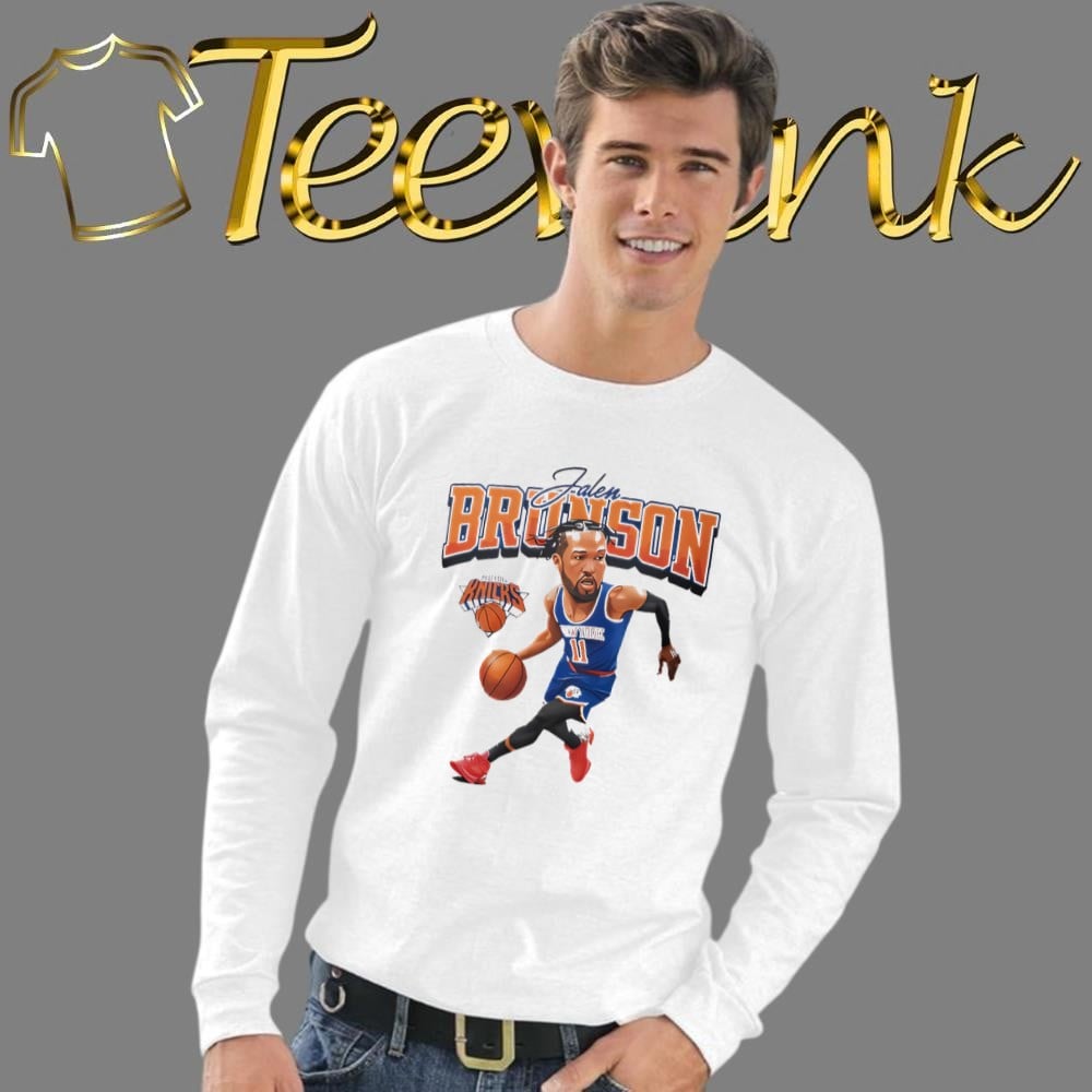 Jalen Brunson New York Knicks signature NBPA player shirt image 3 Jalen Brunson New York Knicks signature NBPA player shirt image 3