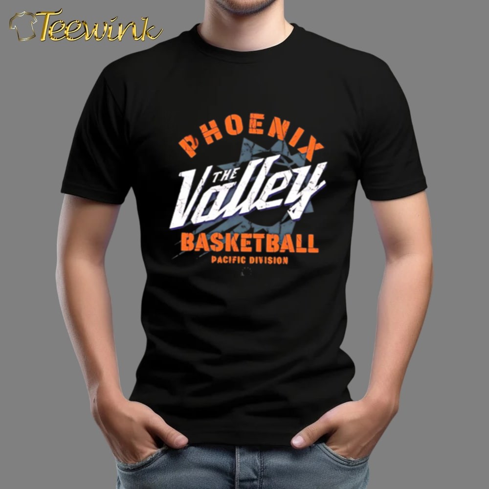 Phoenix Suns The Valley basketball Pacific Division shirt