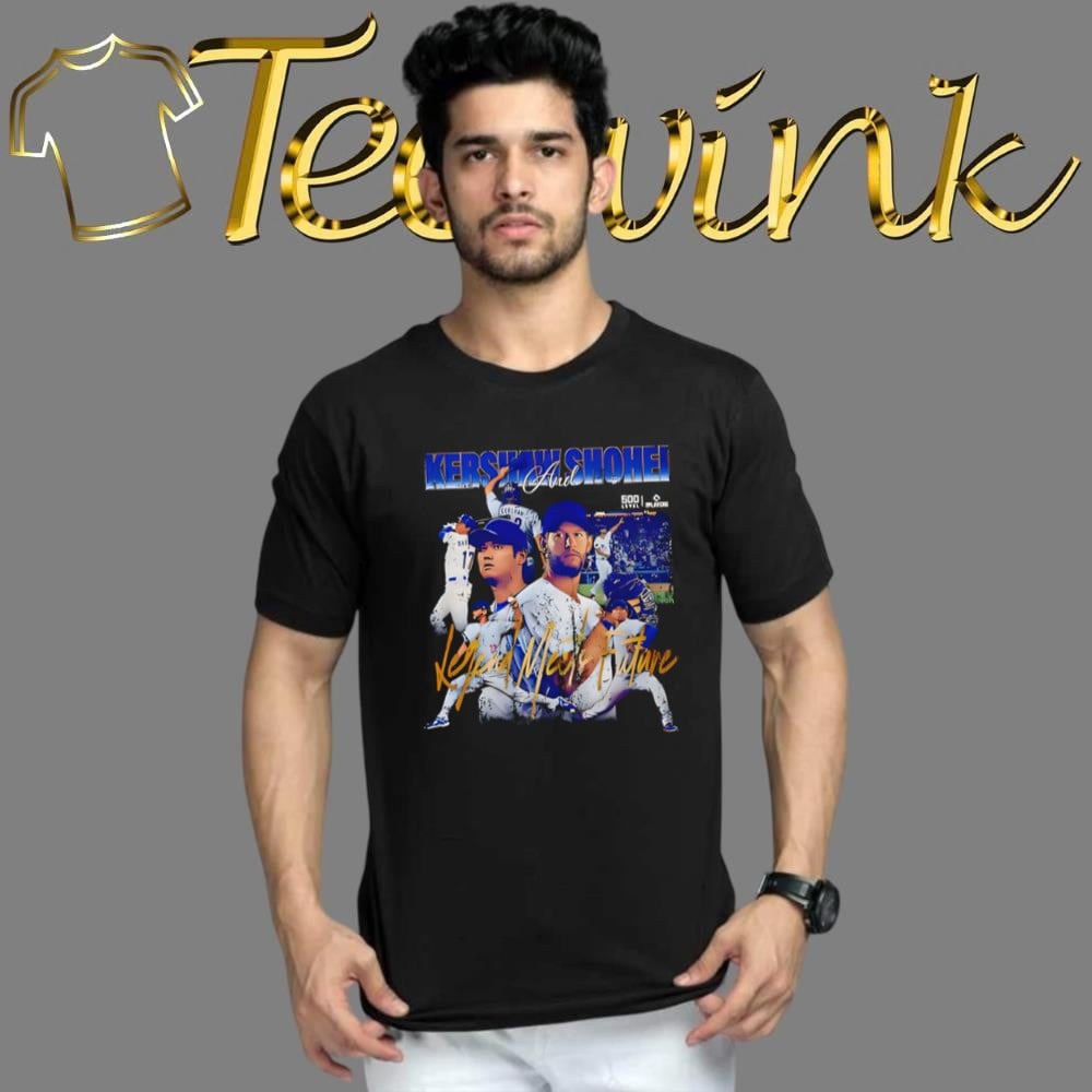 Shohei Ohtani & Clayton Kershaw Los Angeles Legend Meets Future shirt