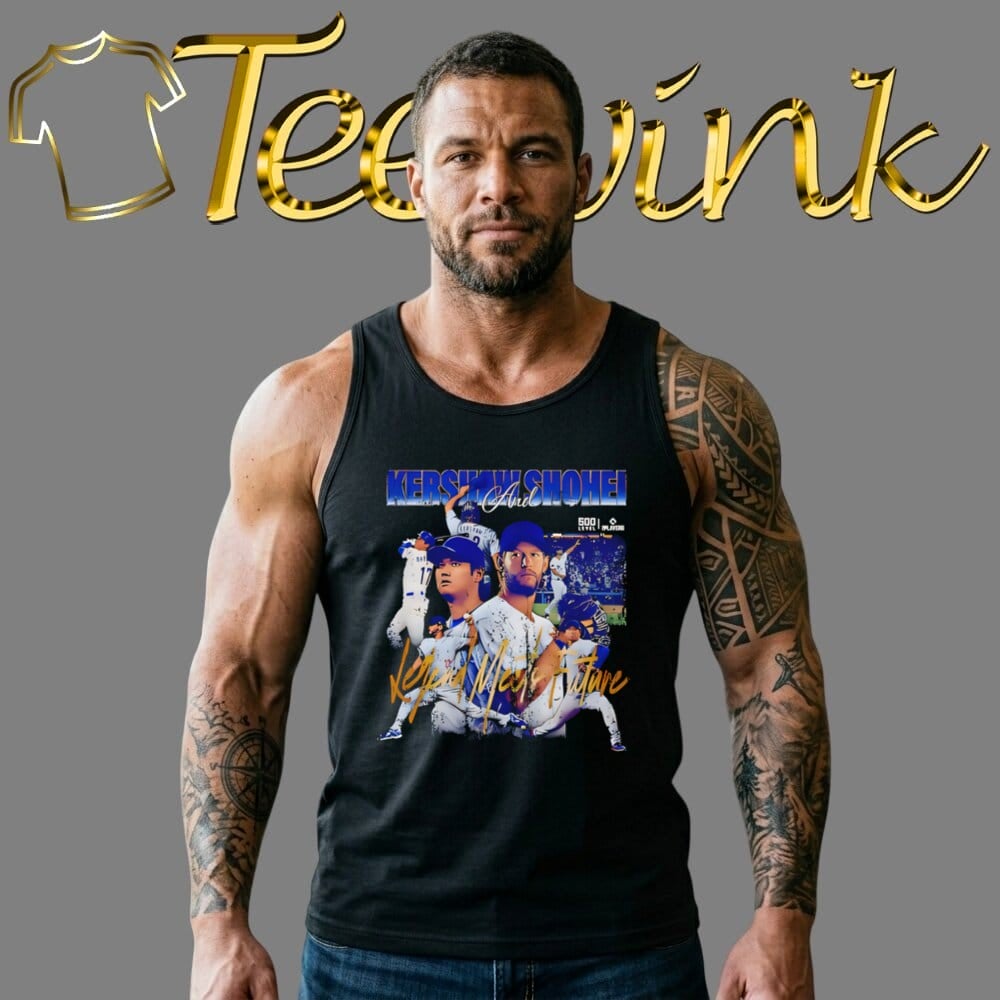 Shohei Ohtani & Clayton Kershaw Los Angeles Legend Meets Future shirt image 4 Shohei Ohtani & Clayton Kershaw Los Angeles Legend Meets Future shirt image 4