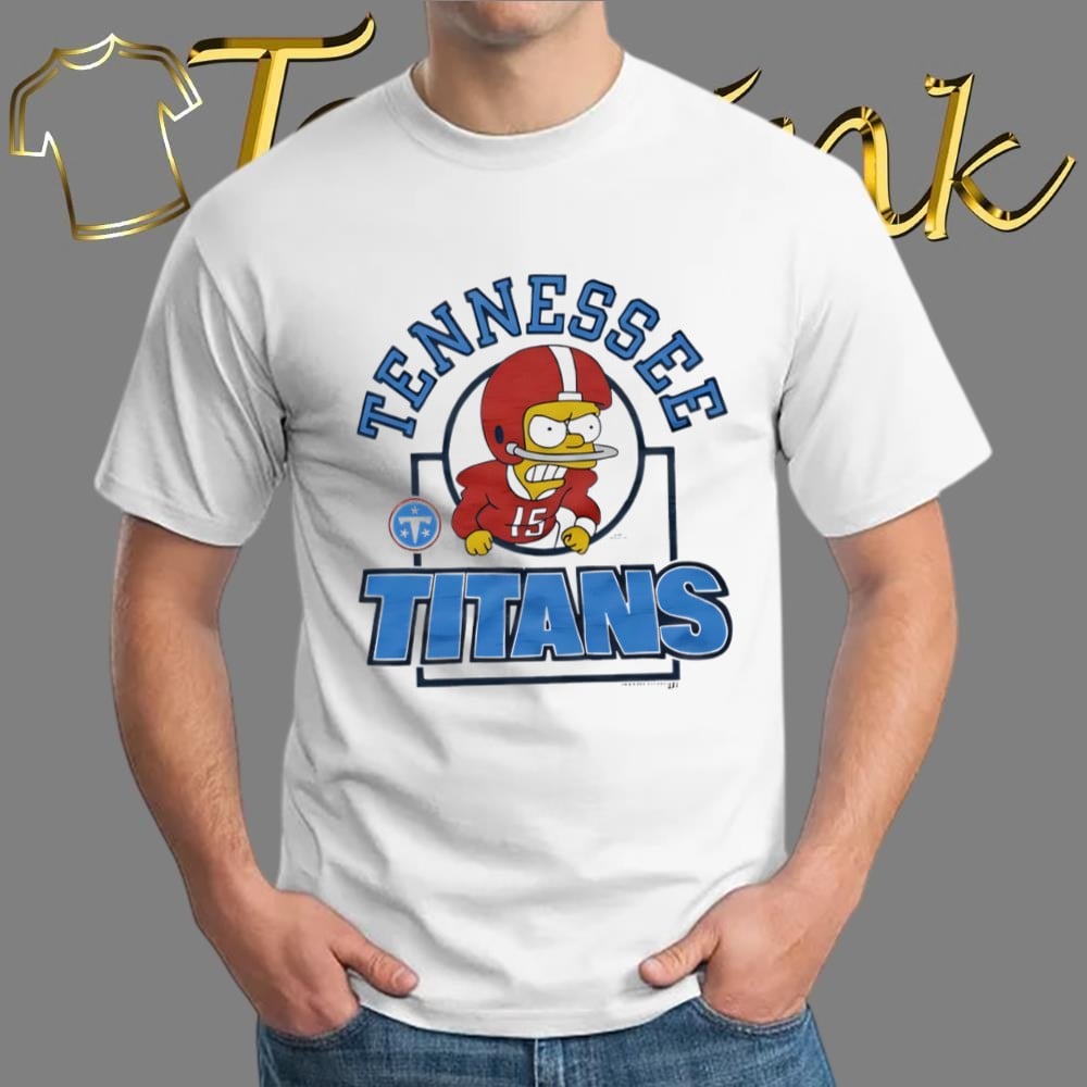 Tennessee Titans x The Simpsons Bart shirt