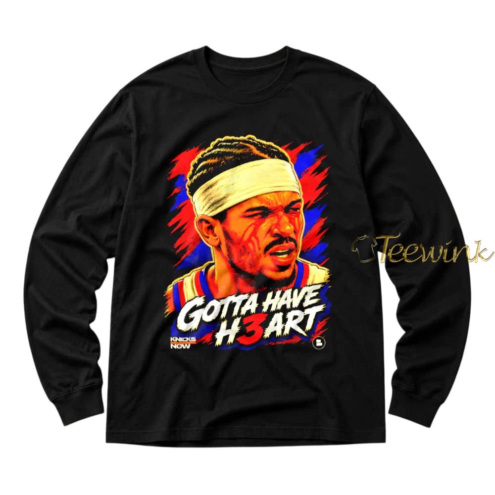 Josh Hart New York Knicks Gotta Have H3art Shirt image 3 Josh Hart New York Knicks Gotta Have H3art Shirt image 3