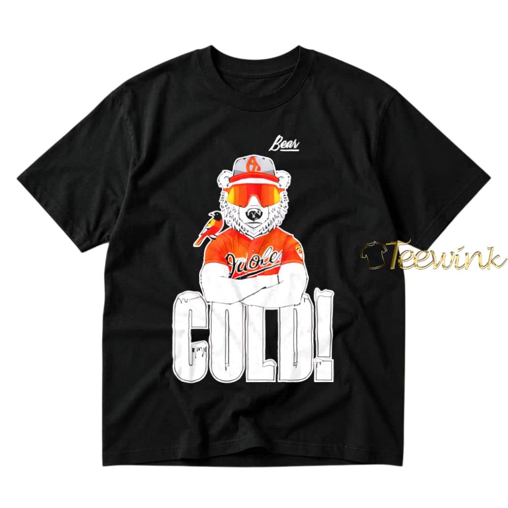 Polar Pete cold Baltimore Orioles shirt