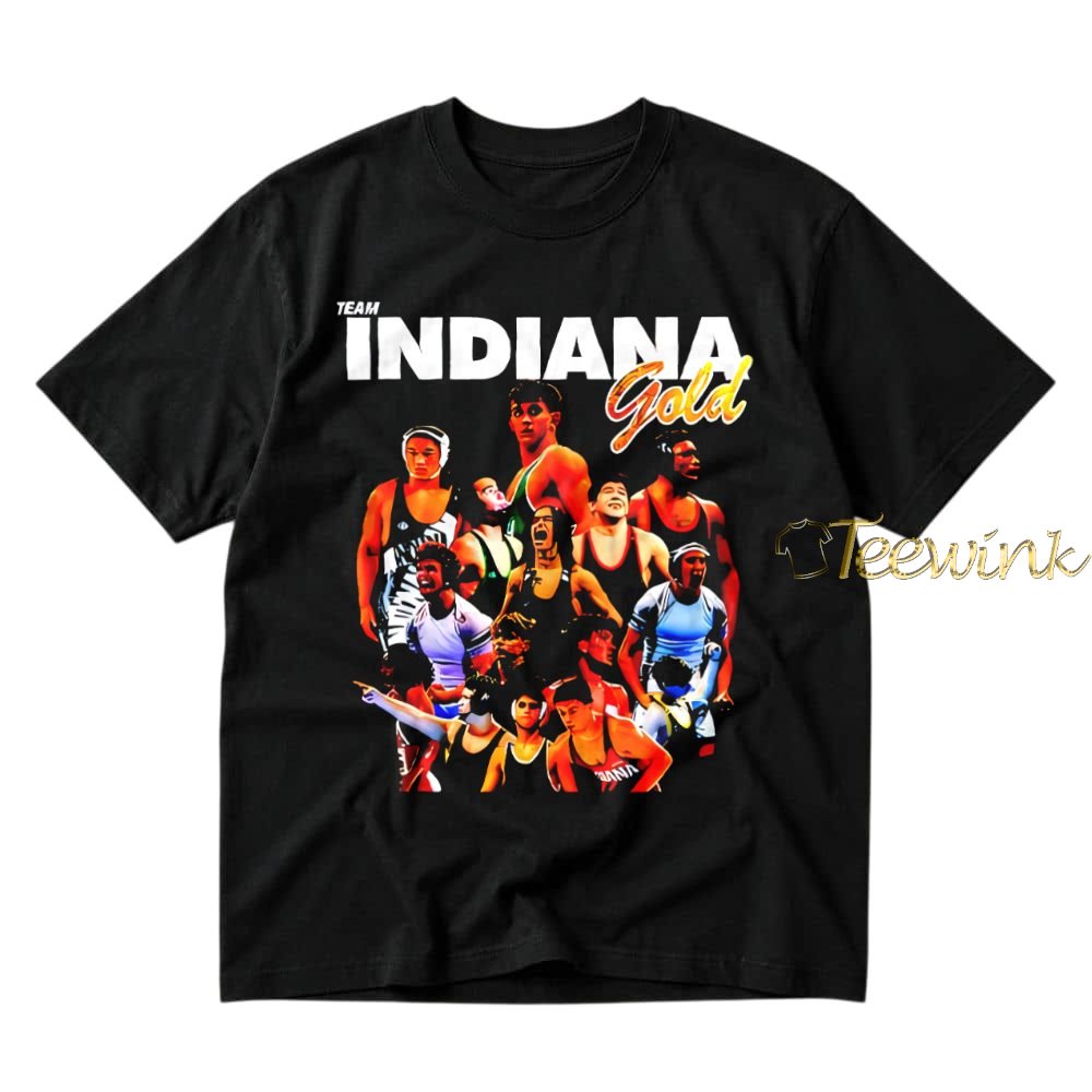 Team Indiana Gold Wrestling Junior Duals 2026 Shirt