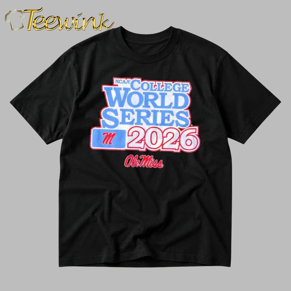 2026 NCAA College World Series Troy Baseball shirt