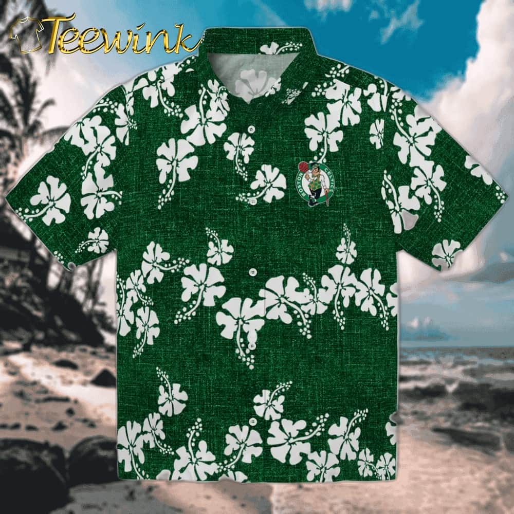 Wave Palm Los Angeles Lakers Hawaiian Shirt