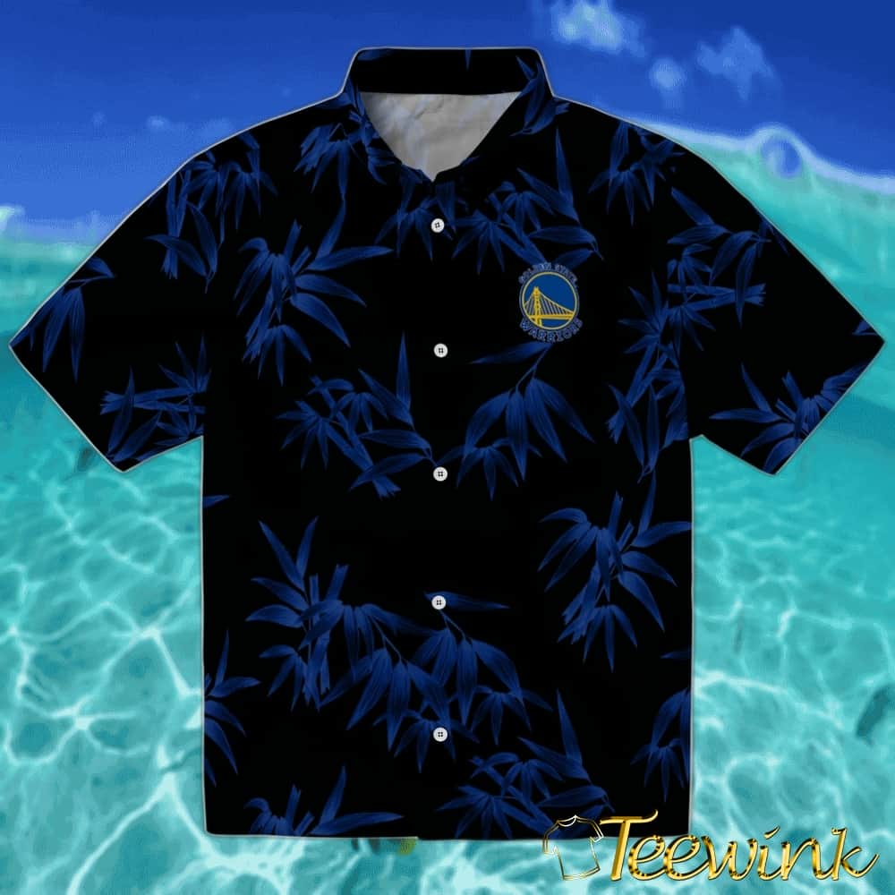 Bamboo Branches Golden State Warriors Hawaiian Shirt