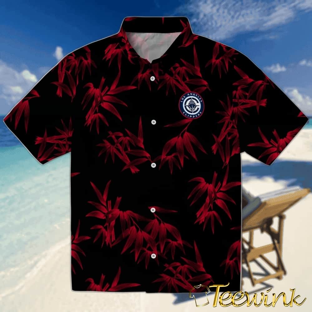 Bamboo Branches Los Angeles Clippers Hawaiian Shirt