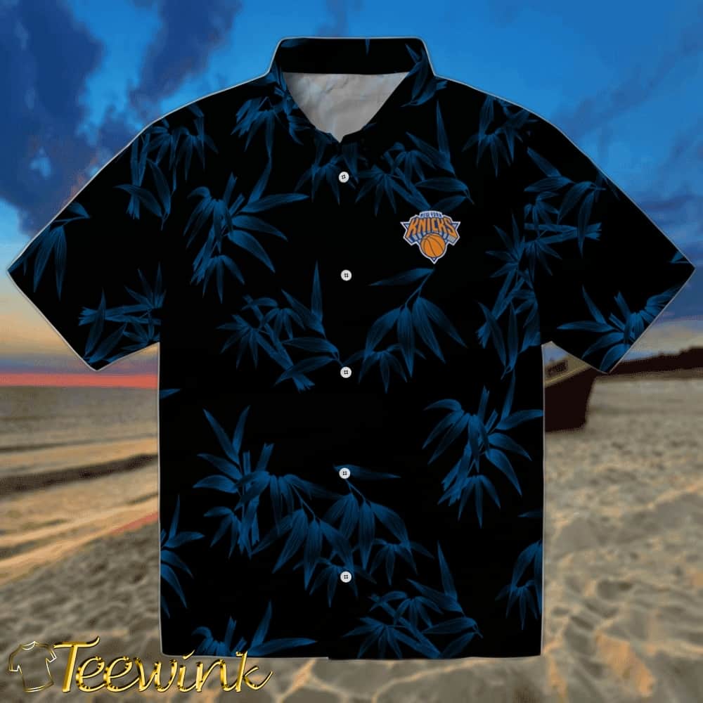 Bamboo Branches New York Knicks Hawaiian Shirt