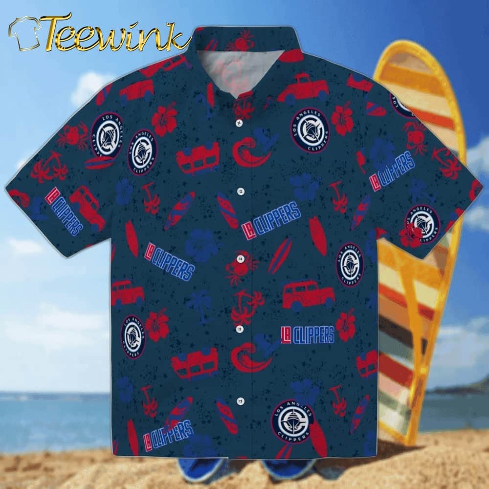 Beach Vibe Los Angeles Clippers Hawaiian Shirt