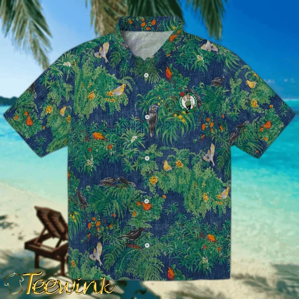 Beach Vibe Boston Celtics Hawaiian Shirt