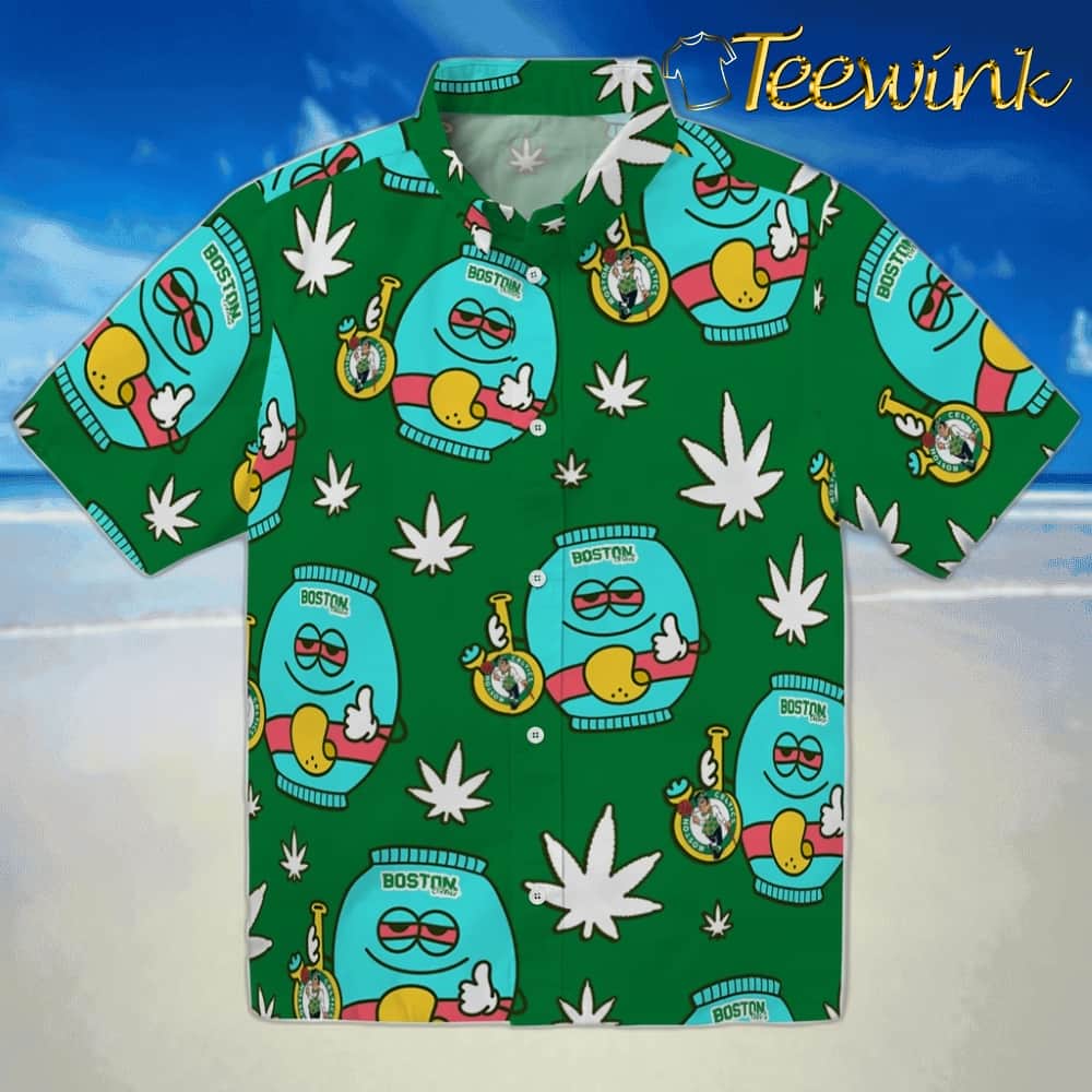 Chill Vibe Boston Celtics Hawaiian Shirt