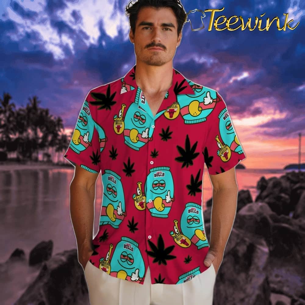 Chill Vibe Chicago Bulls Hawaiian Shirt image 2 Chill Vibe Chicago Bulls Hawaiian Shirt image 2