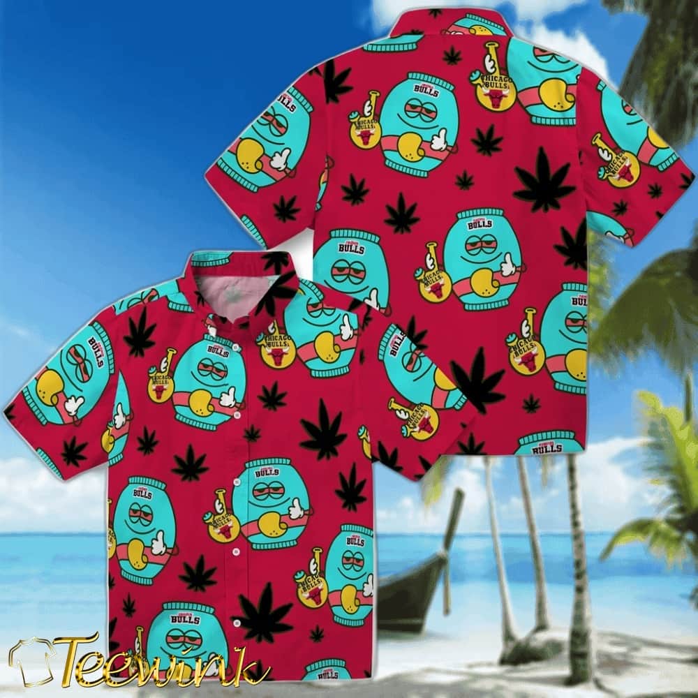 Chill Vibe Chicago Bulls Hawaiian Shirt image 3 Chill Vibe Chicago Bulls Hawaiian Shirt image 3