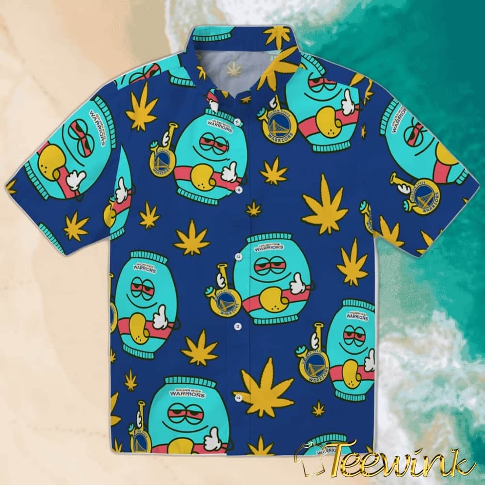 Chill Vibe Golden State Warriors Hawaiian Shirt