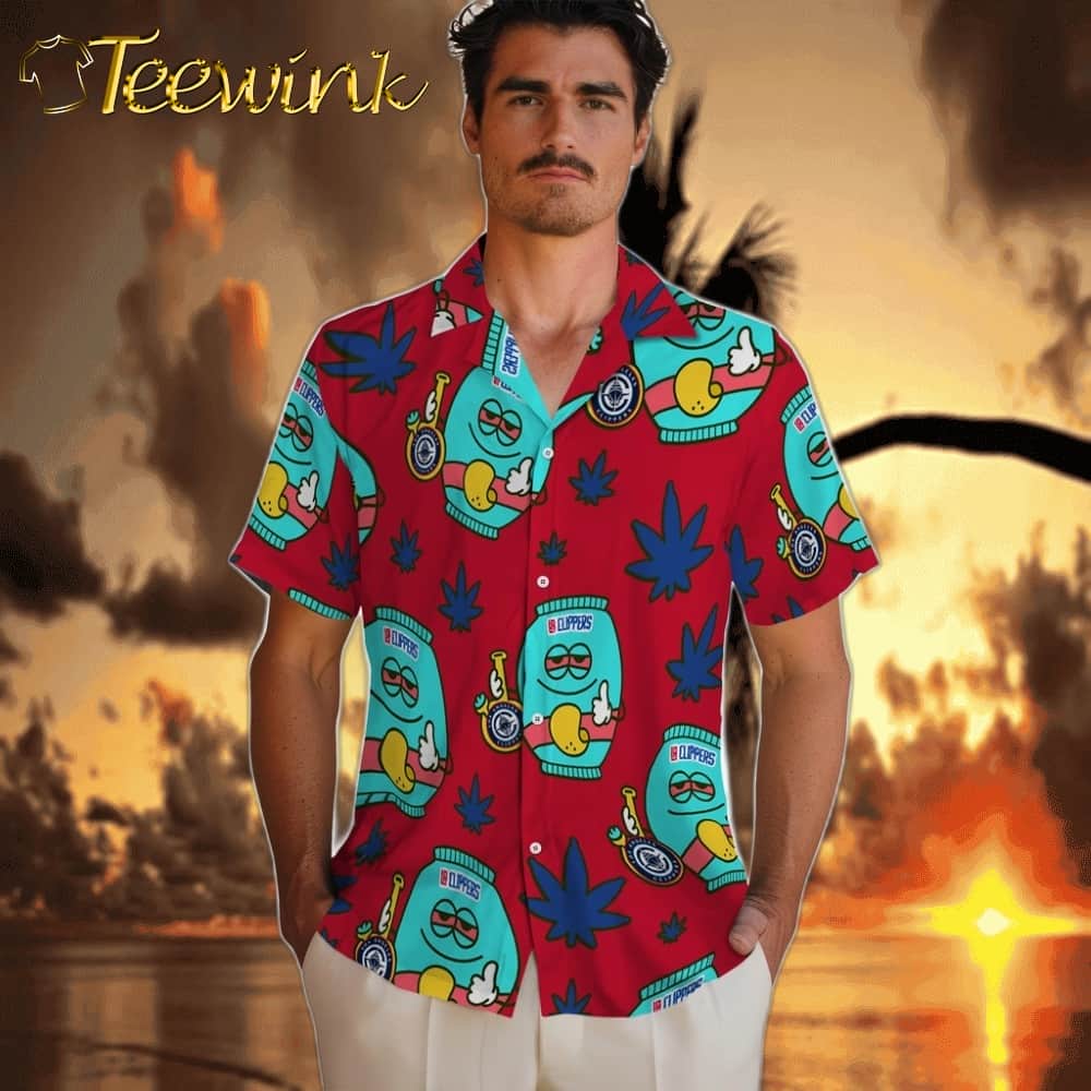 Chill Vibe Los Angeles Clippers Hawaiian Shirt image 2 Chill Vibe Los Angeles Clippers Hawaiian Shirt image 2