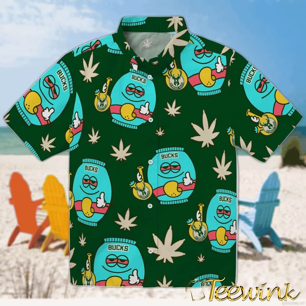 Chill Vibe Milwaukee Bucks Hawaiian Shirt