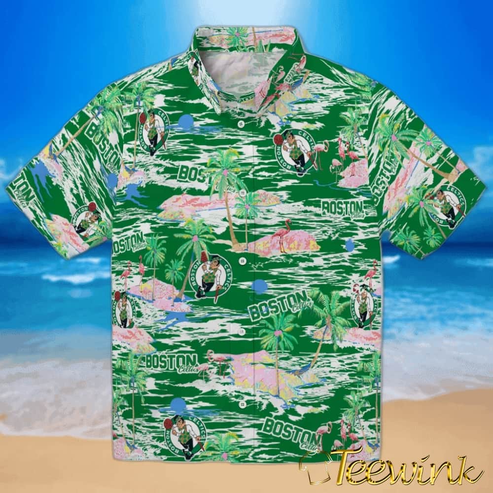 Hawaii Island Boston Celtics Hawaiian Shirt