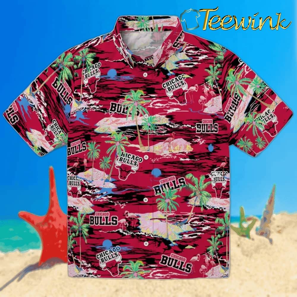 Hawaii Island Chicago Bulls Hawaiian Shirt