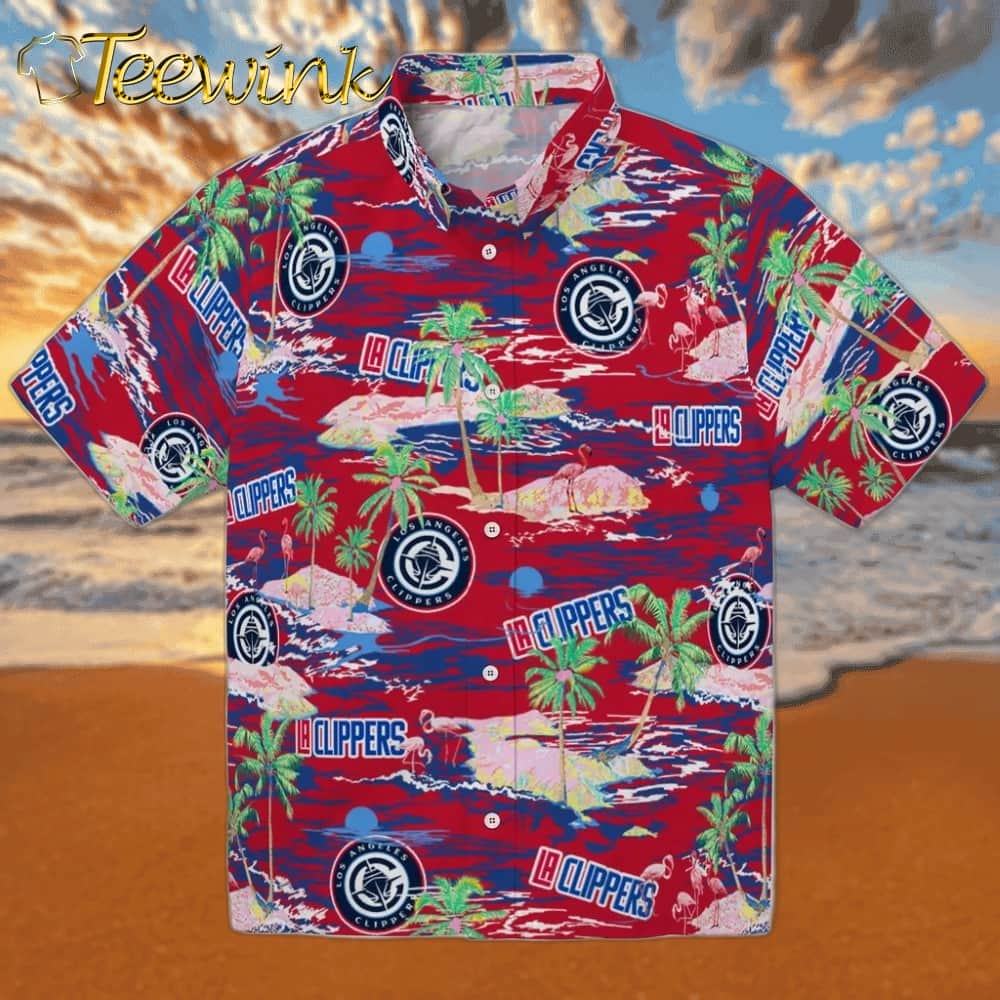 Hawaii Island Los Angeles Clippers Hawaiian Shirt