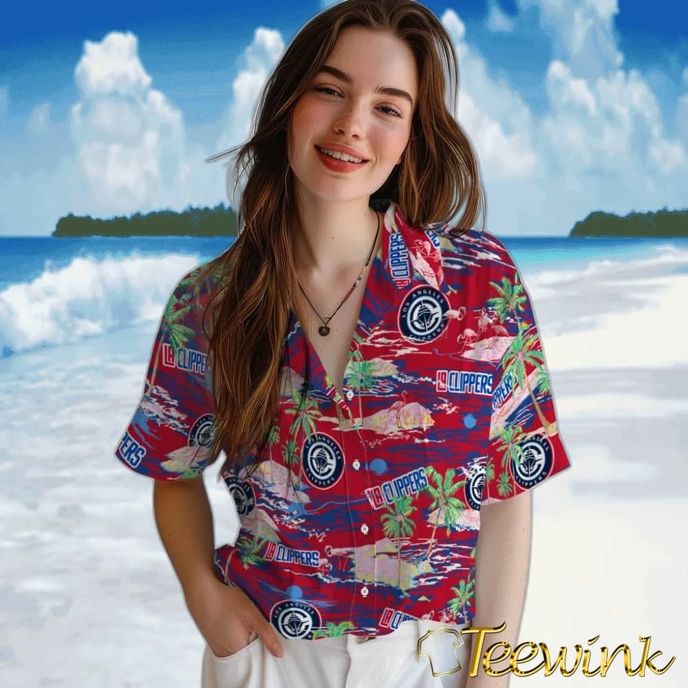 Hawaii Island Los Angeles Clippers Hawaiian Shirt image 4 Hawaii Island Los Angeles Clippers Hawaiian Shirt image 4