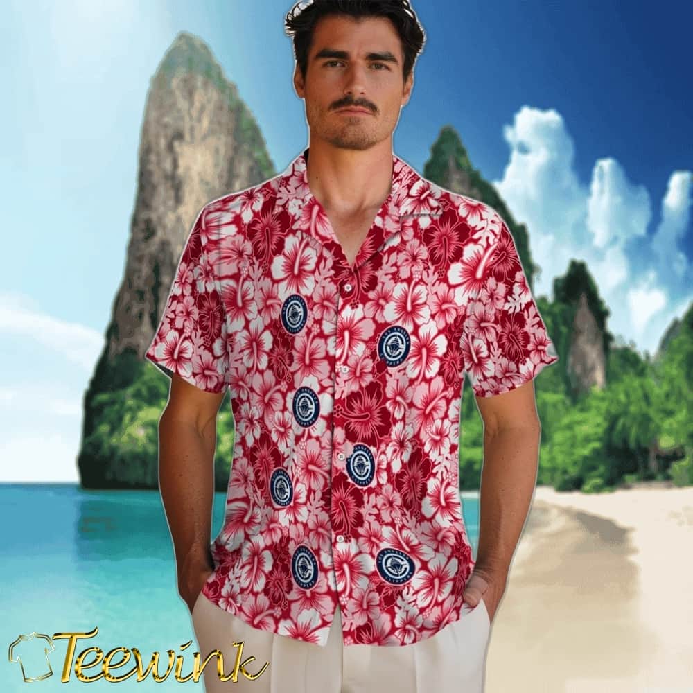 Hibiscus Blooms Los Angeles Clippers Hawaiian Shirt image 2 Hibiscus Blooms Los Angeles Clippers Hawaiian Shirt image 2