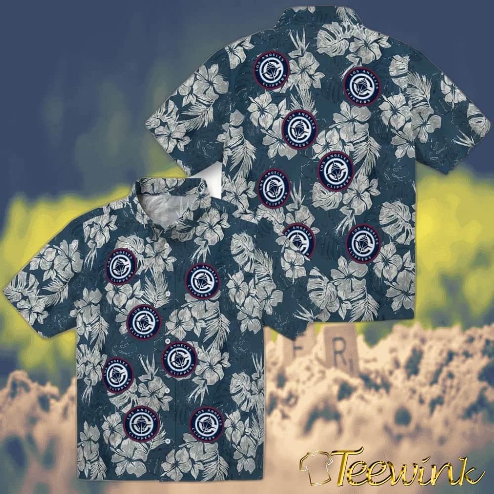 Hibiscus Flowers Los Angeles Clippers Hawaiian Shirt image 3 Hibiscus Flowers Los Angeles Clippers Hawaiian Shirt image 3
