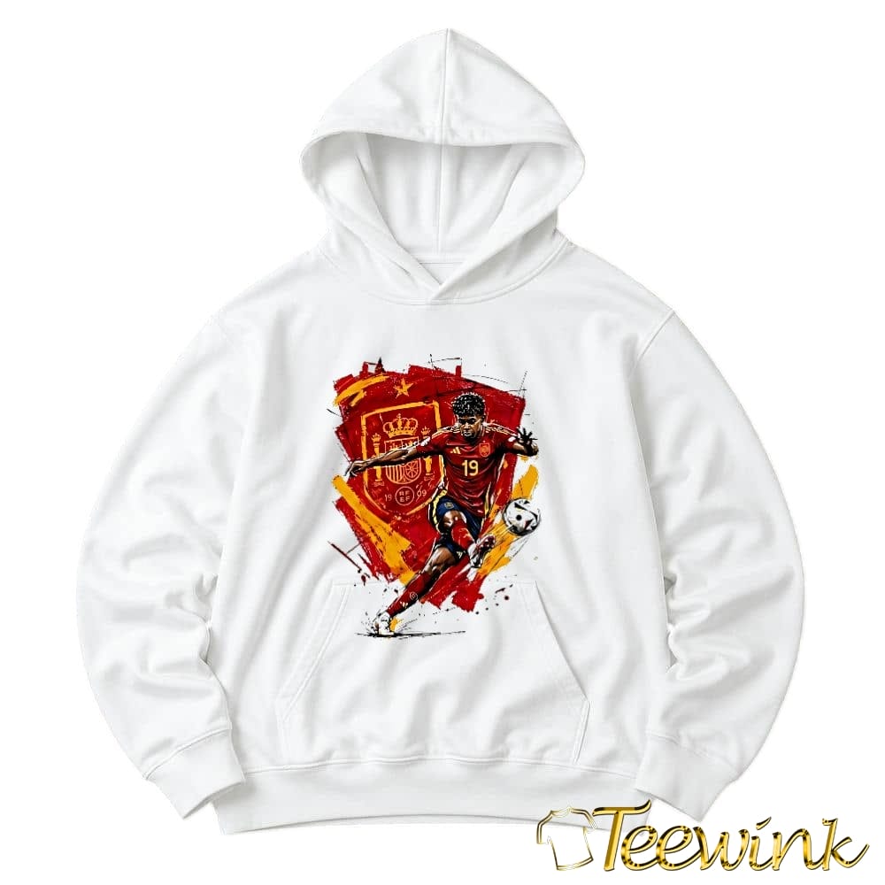 Lamine Yamal Spain Players 19 Soccer Shirt image 2 Lamine Yamal Spain Players 19 Soccer Shirt image 2