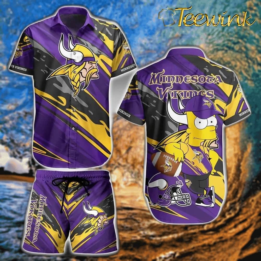 Minnesota Vikings Classic Pride Hawaiian Shirt Minnesota Vikings Classic Pride Hawaiian Shirt